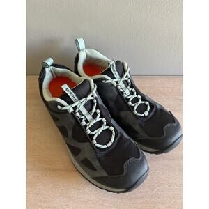 Merrell Women’s Athletic Trail Shoes – Size 9.5 – Black & Mint